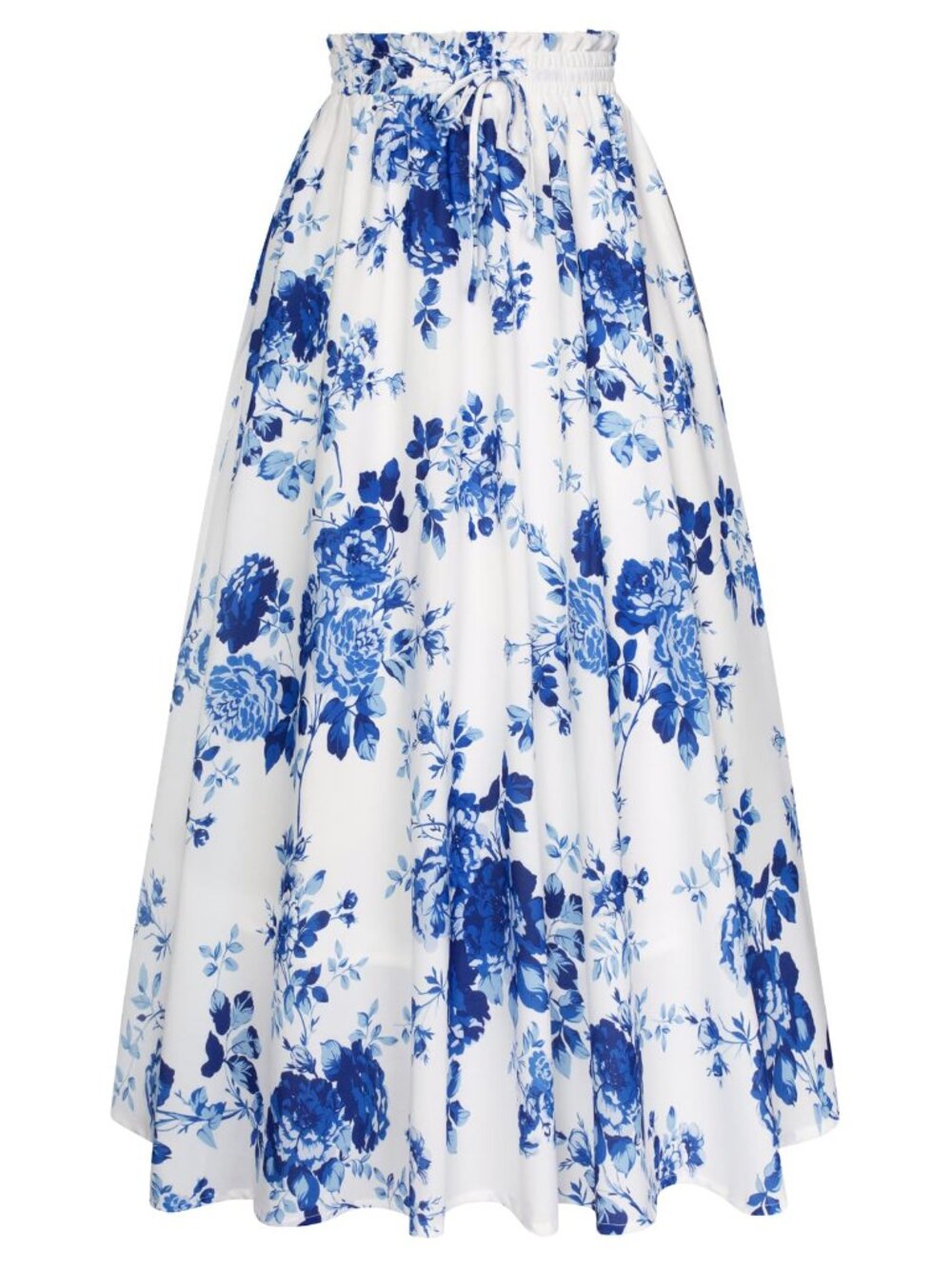 Scarlet Darkness Maxi Skirts Summer Victorian Floral Long Skirt with Pockets S